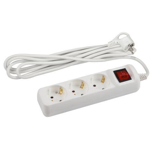 удлинитель 3х5м с заземл. с выкл. пвс 3х1.5 16а u-3es-5m-3x1.5 эра б0044041 от BTSprom.by