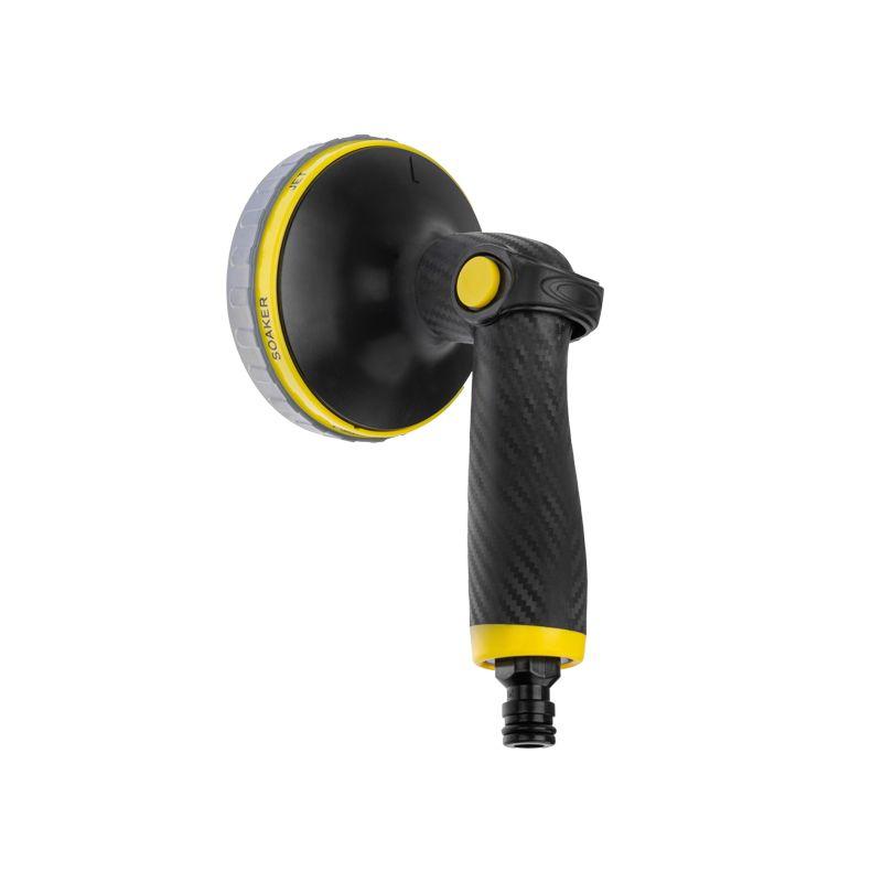  Пистолет-распылитель душевого типа CARBON 6 режимов Профи ЧЕТЫРЕ СЕЗОНА 62-0325-F фото в каталоге от BTSprom.by