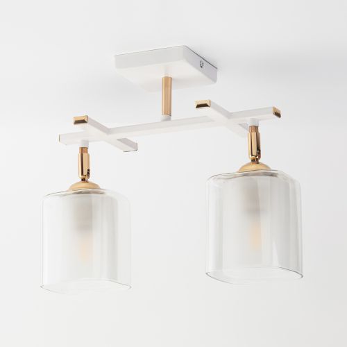  Светильник Helga 3100-302 2хЕ27 40Вт потолочн. модерн Rivoli Б0050836 фото в каталоге от BTSprom.by