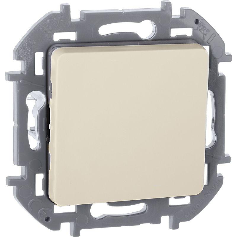 выключатель 1-кл. inspiria 10а ip20 250в 10ax механизм сл. кость iek 673601 от BTSprom.by