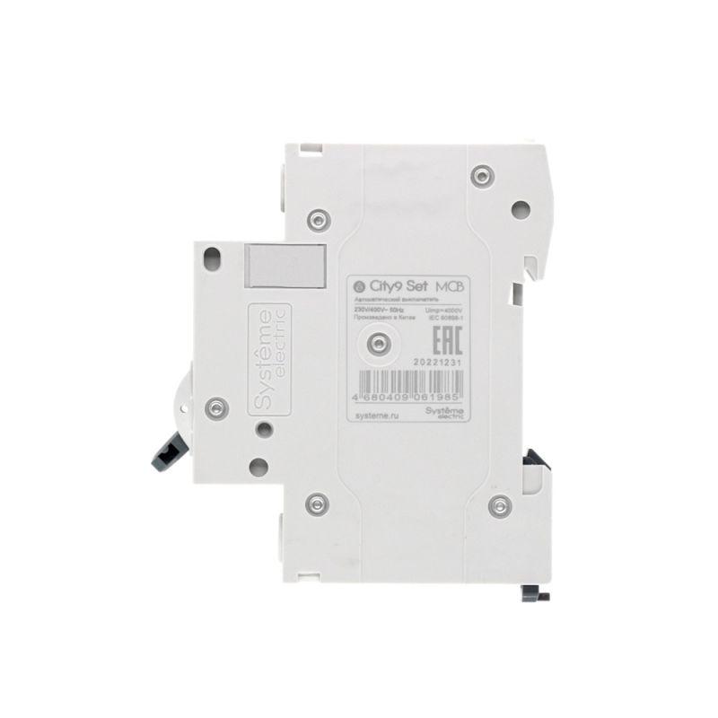 Выключатель автоматический модульный 1п C 20А 4.5кА City9 Set 230В SE C9F34120 фото в каталоге от BTSprom.by