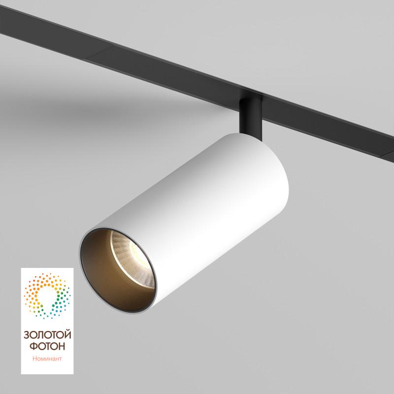 светильник акцентный smart spot 9вт dim 3000к-6000к черн. с бел. алюм. denkirs dk8040-bw+bk от BTSprom.by