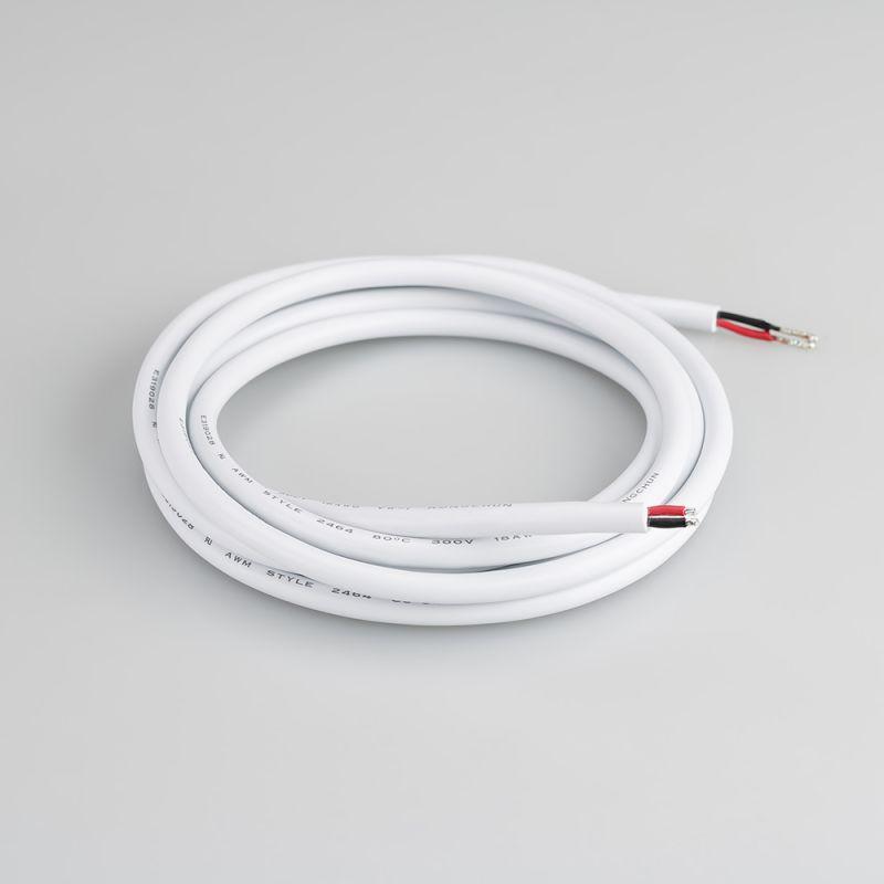 провод питания arl-moonlight-20awg-2w-d4.5-cu-2000 white (закрытый) arlight 025549 от BTSprom.by