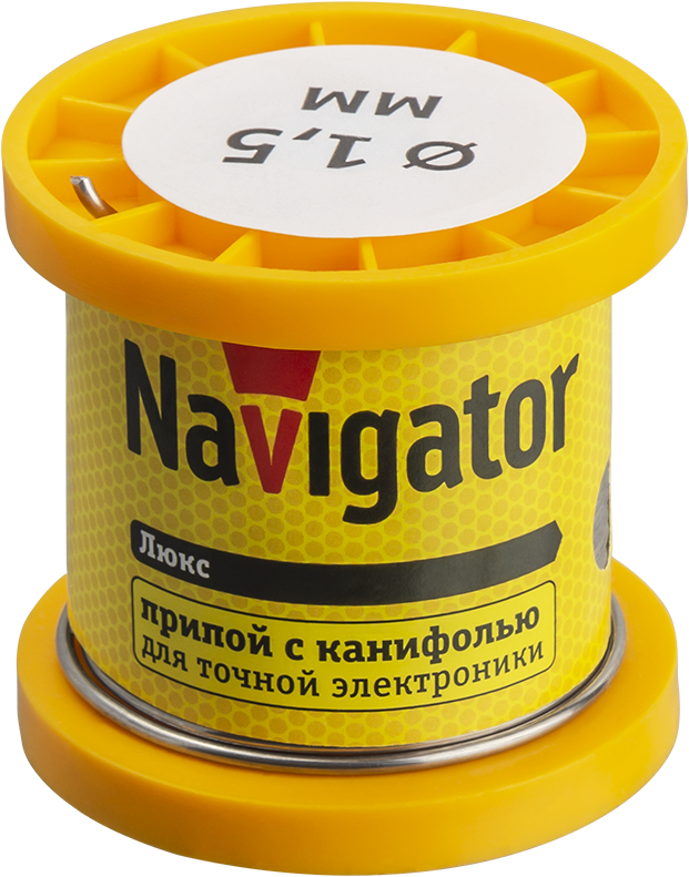 припой 93 083 nem-pos02-61k-1.5-k100 (пос-61; катушка; 1.5мм; 100 г) navigator 93083 от BTSprom.by