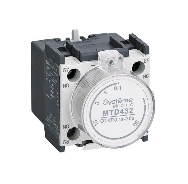 блок контактный дополнительный mc1g/e выд. вр. вкл. 01-30с se mtd422 от BTSprom.by