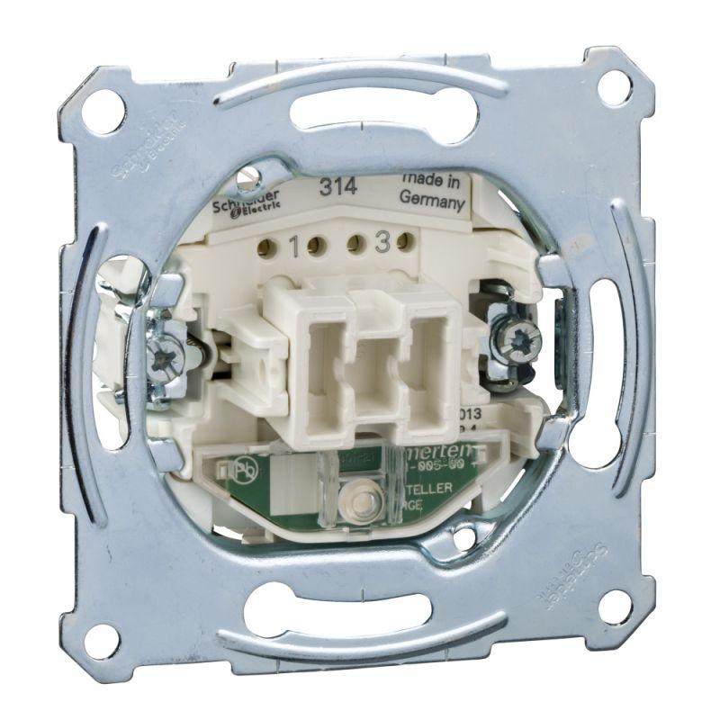  Выключатель на 1 направление 1-кл. 2п СП Merten 16А IP20 16AX с индикацией механизм SchE MTN3602-0000 фото в каталоге от BTSprom.by