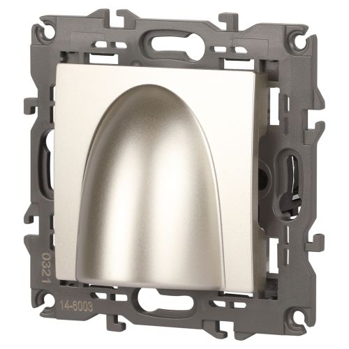  Вывод кабеля Elegance 14-6003-04 шампань ЭРА Б0051068 фото в каталоге от BTSprom.by