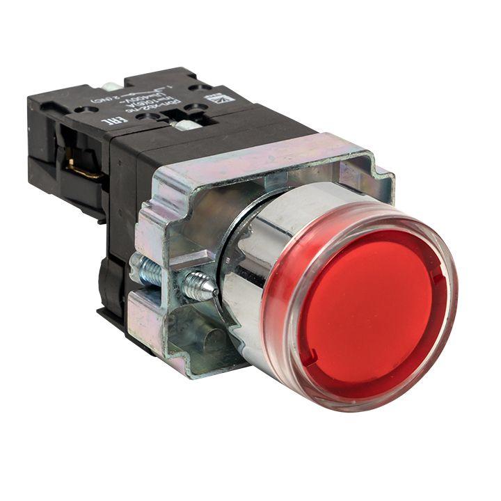 кнопка ba42 с подсветкой 24в красн. nc proxima ekf xb2-bw42-24 от BTSprom.by