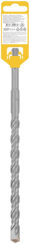  Бур по бетону SDS PLUS профи W-образная вставка двойная спираль 14х260мм FIT 32825 фото в каталоге от BTSprom.by
