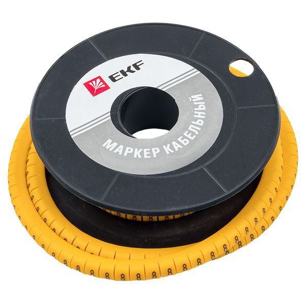  Маркер каб. 2.5кв.мм "8" (ЕС-1) (уп.1000шт) EKF plc-KM-2.5-8 фото в каталоге от BTSprom.by