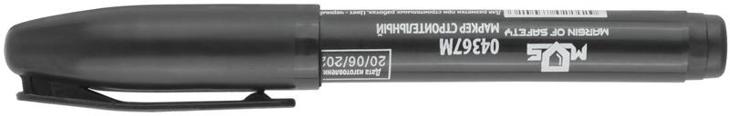 маркер перманентный строительный черн. mos 04367м от BTSprom.by