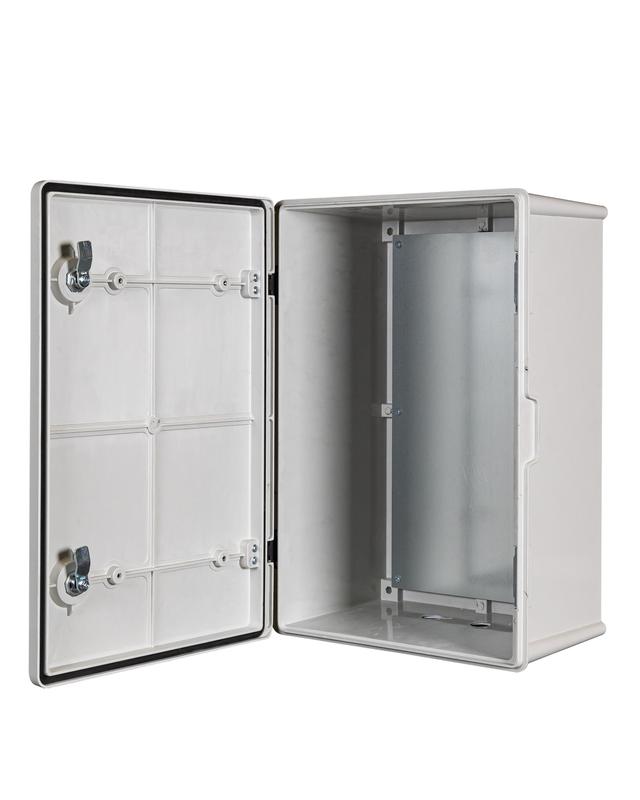 шкаф монтажный композитный ik10 360x560x250мм ip66 mastermann 00-01020361 от BTSprom.by