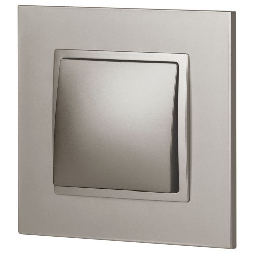  Выключатель Elegance 14-1101-16 250В 10АХ титан Эра Б0065782 фото в каталоге от BTSprom.by