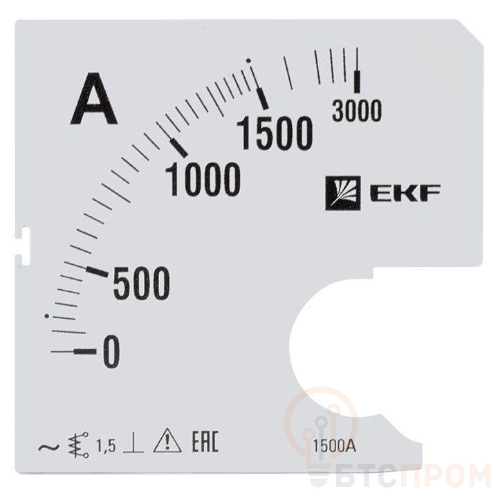 Шкала сменная для A961 1500/5А-1.5 PROxima EKF s-a961-1500 фото в каталоге от BTSprom.by  Шкала сменная для A961 1500/5А-1.5 PROxima EKF s-a961-1500 фото в каталоге от BTSprom.by