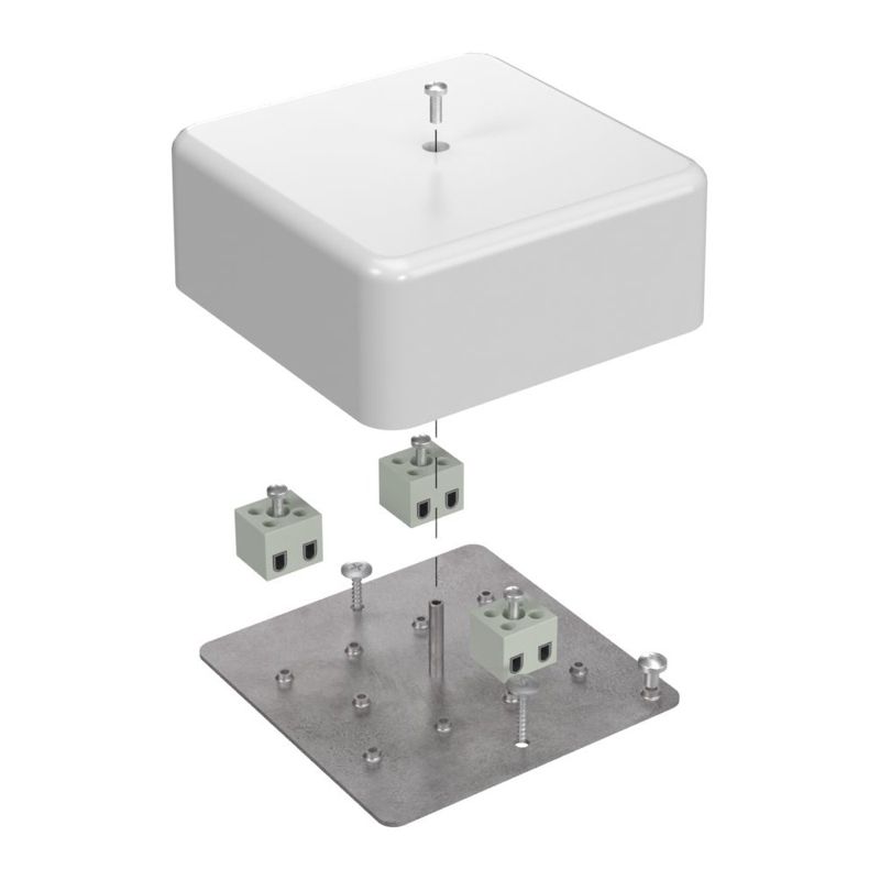 коробка огнестойкая для кабель-канала 40-0470-fr2.5-6 е15-е120 103х103х45 промрукав 40-0470-fr2.5-6 от BTSprom.by