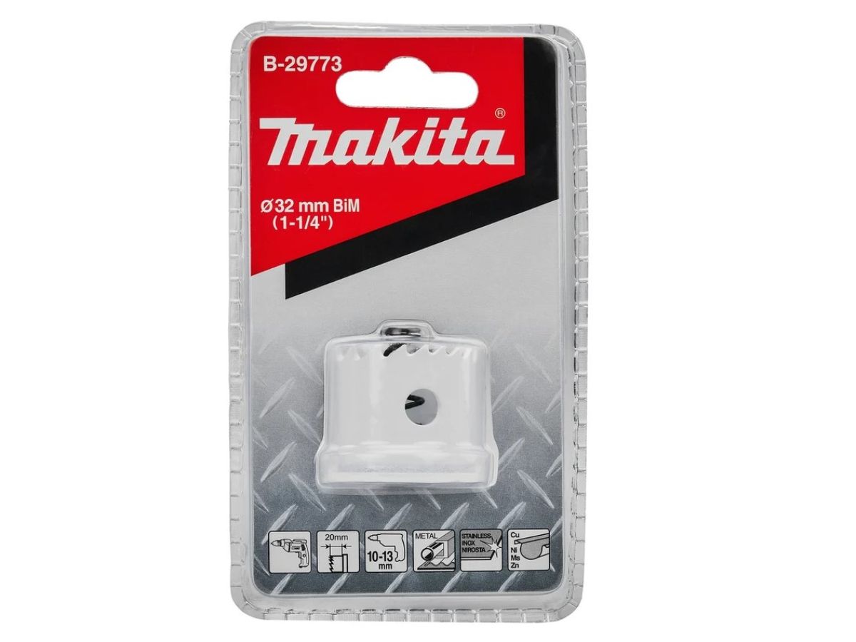  Коронка BiM 32x20 мм, для листового металла Makita B-29773 фото в каталоге от BTSprom.by