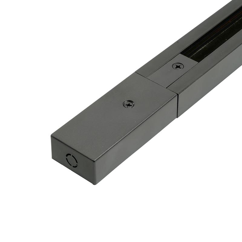 шинопровод для трековых светильников черн. 2м в наборе токоввод заглушка крепление cab1007 feron 51891 от BTSprom.by