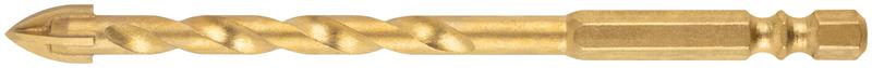 сверло универсальное 8х115мм 4 режущие кромки шестигранный u-хвостовик под биту покрытие титан. fit 35166 от BTSprom.by