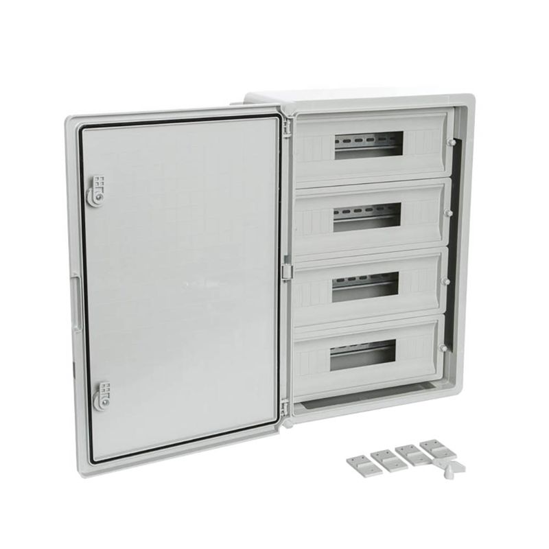 корпус пластиковый распределительный щрн-60 ip65 сер. дверь 600х400х200 промрукав pr08.26501 от BTSprom.by