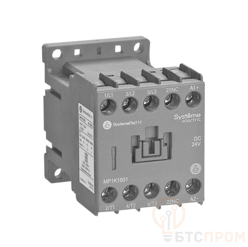 Контактор MP1K 12А 1НО DC 48В SE MP1K1210ED фото в каталоге от BTSprom.by  Контактор MP1K 12А 1НО DC 48В SE MP1K1210ED фото в каталоге от BTSprom.by