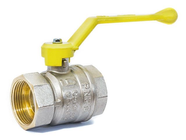 кран шаровый 3/4" вн.-вн. ручка (газ) pn40, ld ld.47.351.20 от BTSprom.by