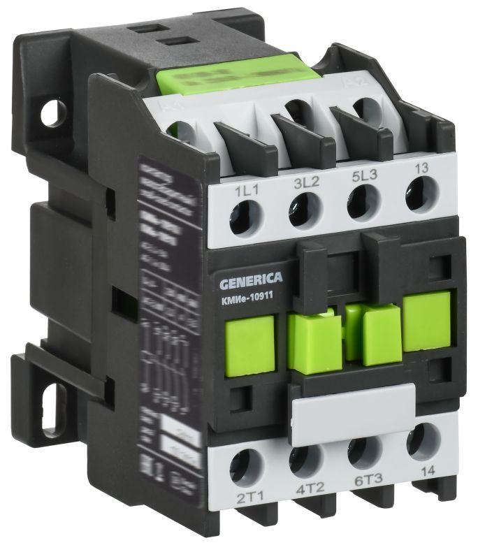 контактор кмие-10911 9а 400в/ас3 1нз generica kkme11-009-400-01 от BTSprom.by