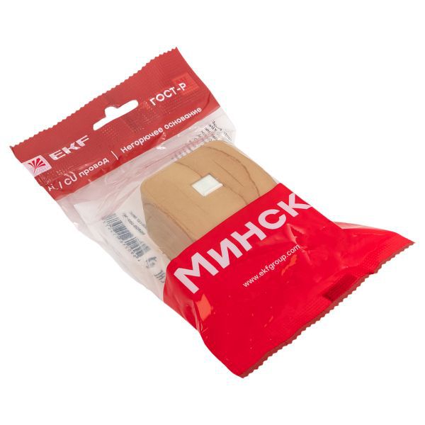  Розетка телефонная 1-м ОП Минск Phone свет. дерево EKF EGT01-034-30 фото в каталоге от BTSprom.by