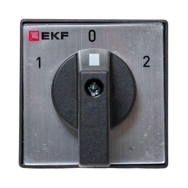  Переключатель кулачковый ПК-1-43 3П 10А "1-0-2" EKF pk-1-43-10 фото в каталоге от BTSprom.by