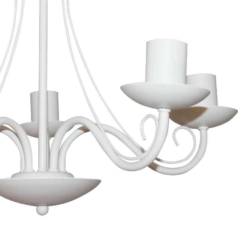  Светильник "Классик" 151 НПБ 01-5х60-141 Е27 ИУ бел. муар Элетех 1005404788 фото в каталоге от BTSprom.by