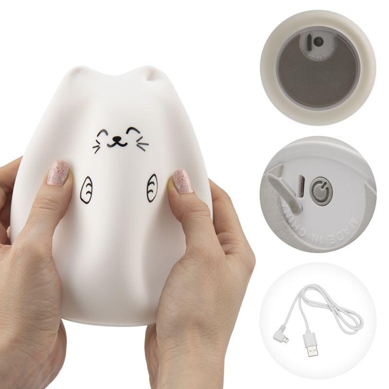  Ночник силиконовый "Котик" Neon-Night 503-001 фото в каталоге от BTSprom.by