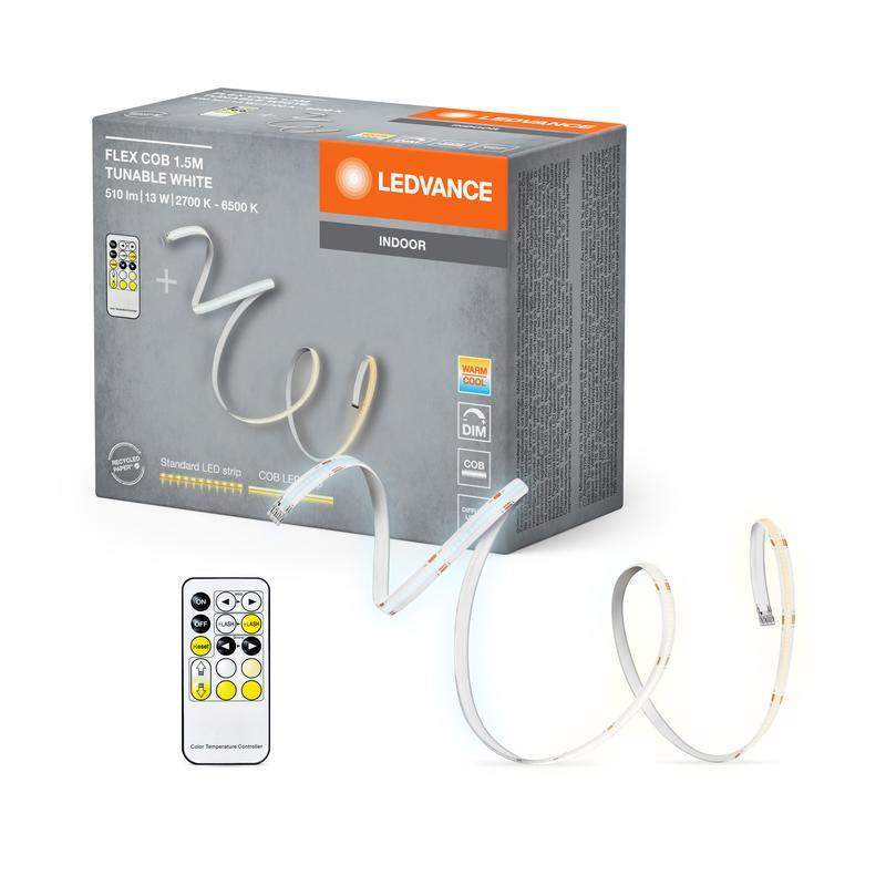 лента светодиодная flex cob 1.5m tw rc ledvance 4099854095207 от BTSprom.by