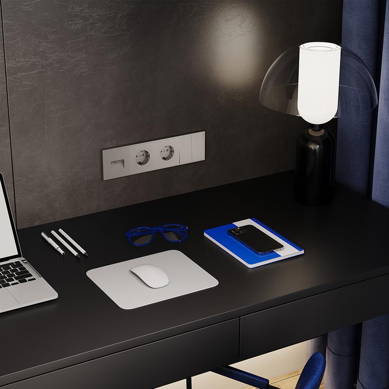  Розетка 1-м СП S70 16А с заземл. защ. шторки механизм кашемир Voltum VLS040203 фото в каталоге от BTSprom.by