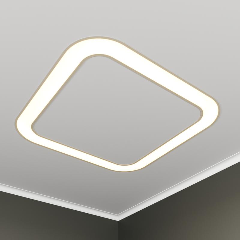 светильник светодиодный rve-lbx-hole-box-soft-1030-v 95вт 4000к 1030х1030х100мм s80мм квадрат закругл. с отверст. встраив. бел. rvelektro rve00003114 от BTSprom.by