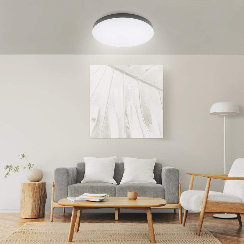 светильник светодиодный ppb luna 80вт 4000к black ip20 d480х60 jazzway 5050488 от BTSprom.by