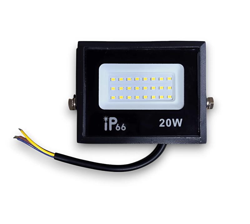 прожектор светодиодный сдо 02-20 20вт 6500к ip65 2000лм 185-265в 100х80х25мм kraso pzl-20 от BTSprom.by
