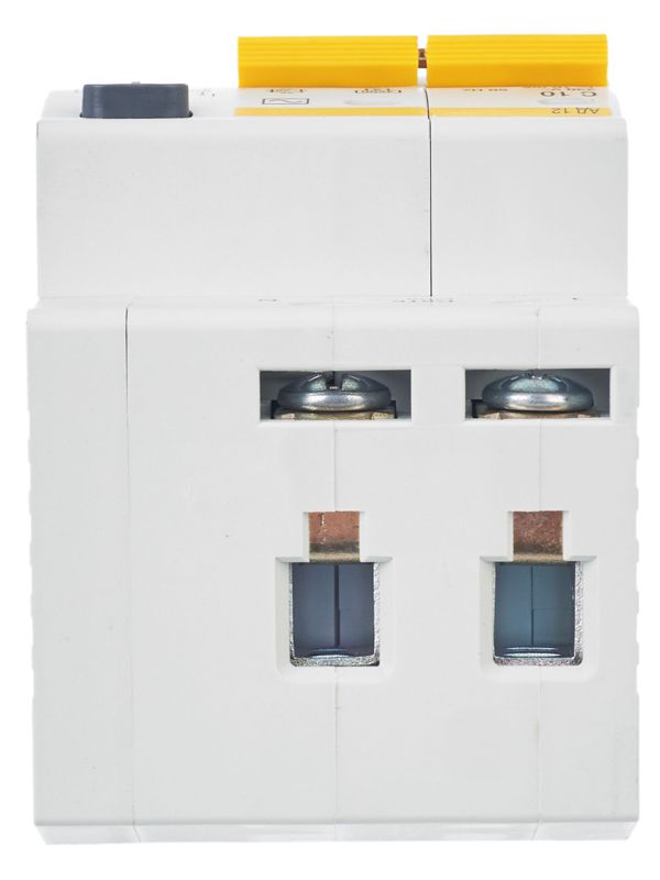  Выключатель автоматический дифференциального тока 2п C 10А 10мА тип AC 4.5кА АД-12 KARAT IEK MAD10-2-010-C-010 фото в каталоге от BTSprom.by