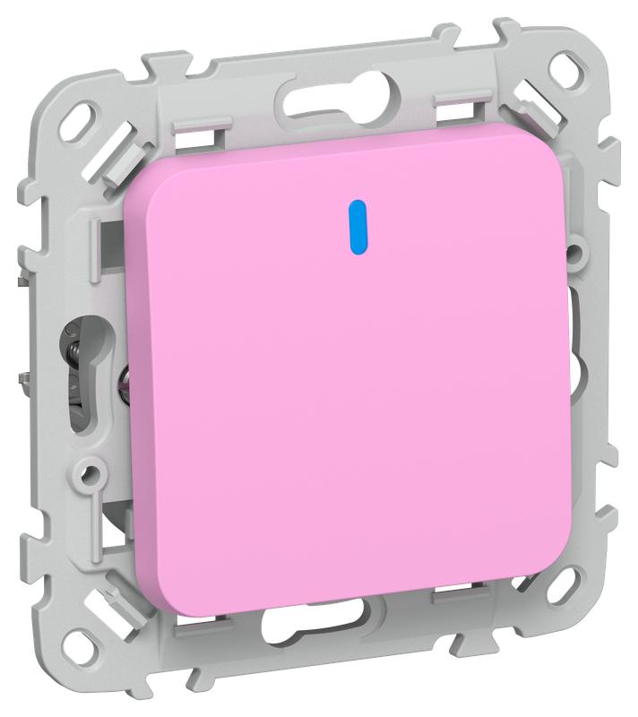 выключатель 1-кл. сп flite вс11-1-1-флпр 10а с индикацией механизм пурпур. iek fi-v10-1-10-1-k99 от BTSprom.by