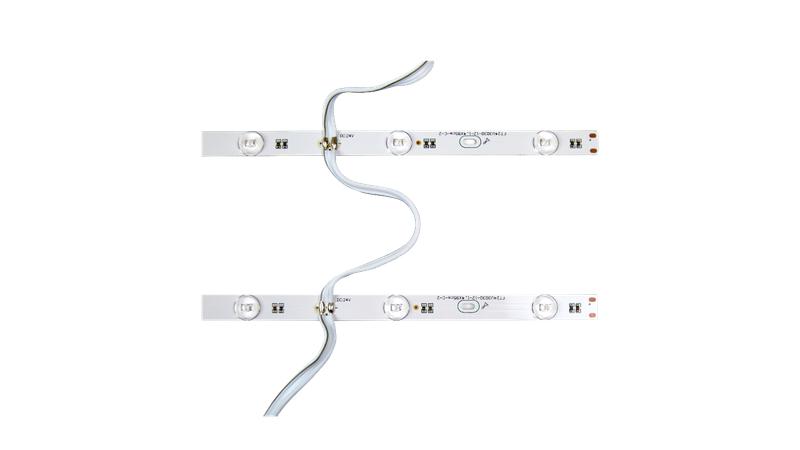 линейка светодиодная стандарт 3030 12led/м 12.6вт/м холод. бел. 24в ip42 swg standard 00-00007271 от BTSprom.by