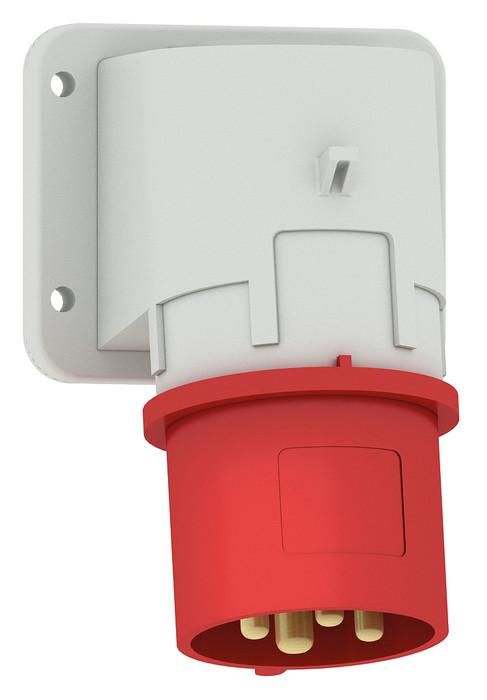 вилка настенная 32а 4п 3p+pe 6ч 400в ip44 75х90мм bals 2663 от BTSprom.by