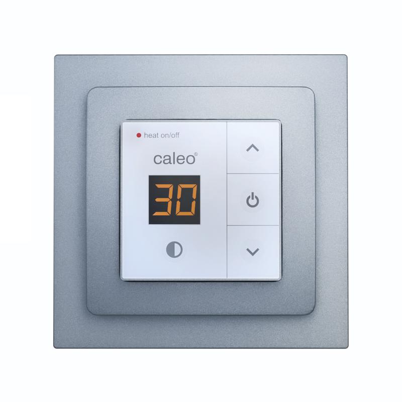 терморегулятор 720 silver с адаптерами встраиваемый цифровой 3.5квт caleo ка000001598 от BTSprom.by