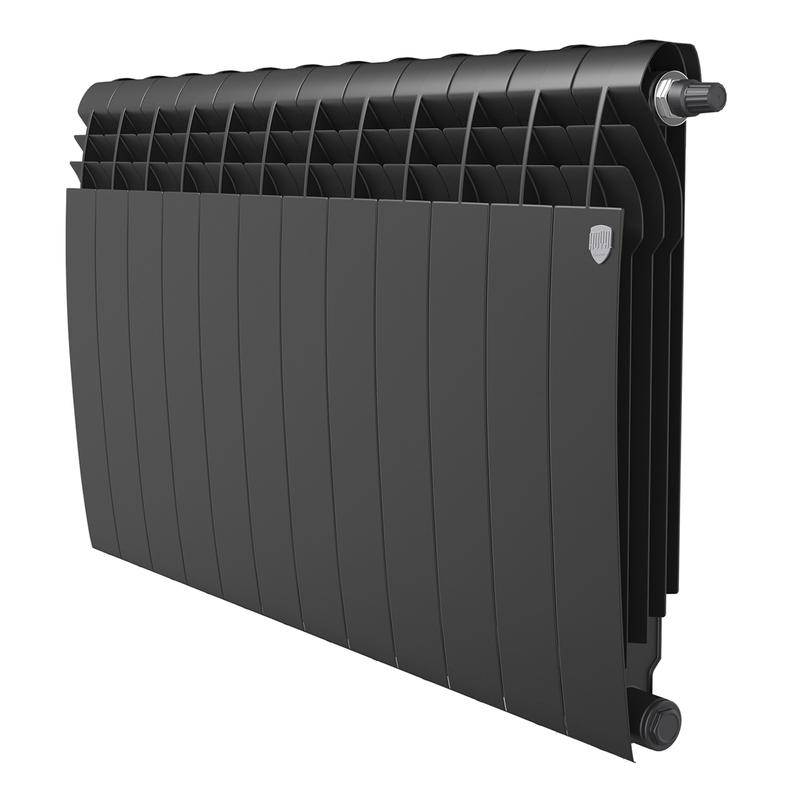 радиатор biliner 500 vr80 12 секц. биметал. noir sable royal thermo нс-1506308 от BTSprom.by