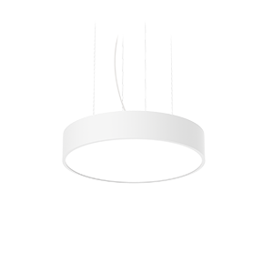 светильник светодиодный cosmo 600х115 32вт 4000к подвесной с опаловым рассеив. ral9003 бел. муар varton v1-r0-00502-30000-2003240 от BTSprom.by