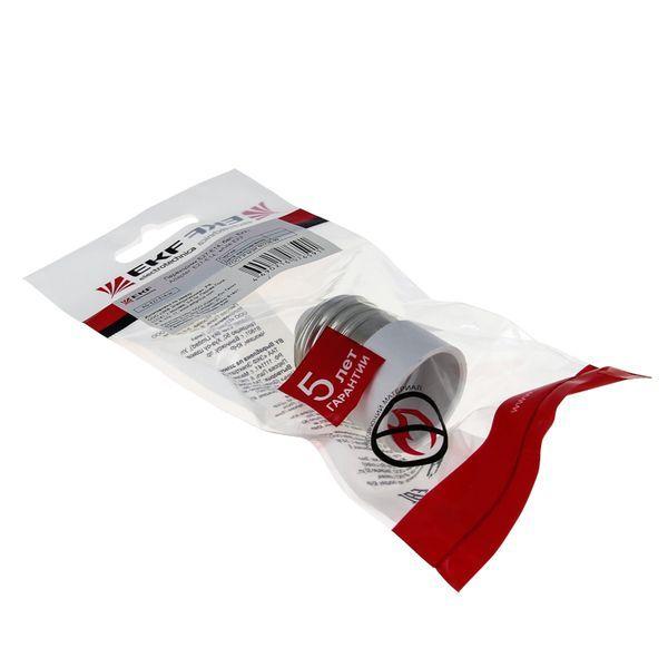  Переходник E27-E14 бел. EKF AD-E27-E14-w фото в каталоге от BTSprom.by