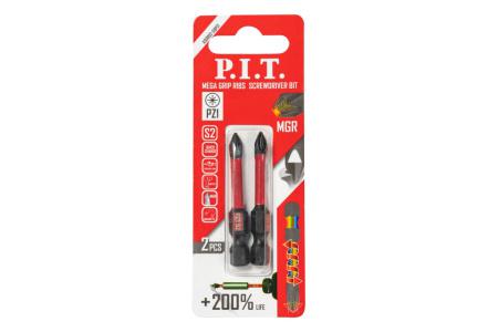 бита ударная магнитная pz1х50мм mgr impact торсионная зона (уп.2шт) p.i.t. asdr02-50pz1 от BTSprom.by