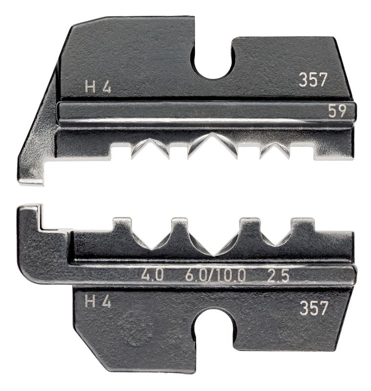 плашка опрессовочная под штекеры solar helios h4 (amphenol) 2.5+4.0+6.0кв.мм awg 13-10 кол-во гнезд: 3 knipex kn-974959 от BTSprom.by