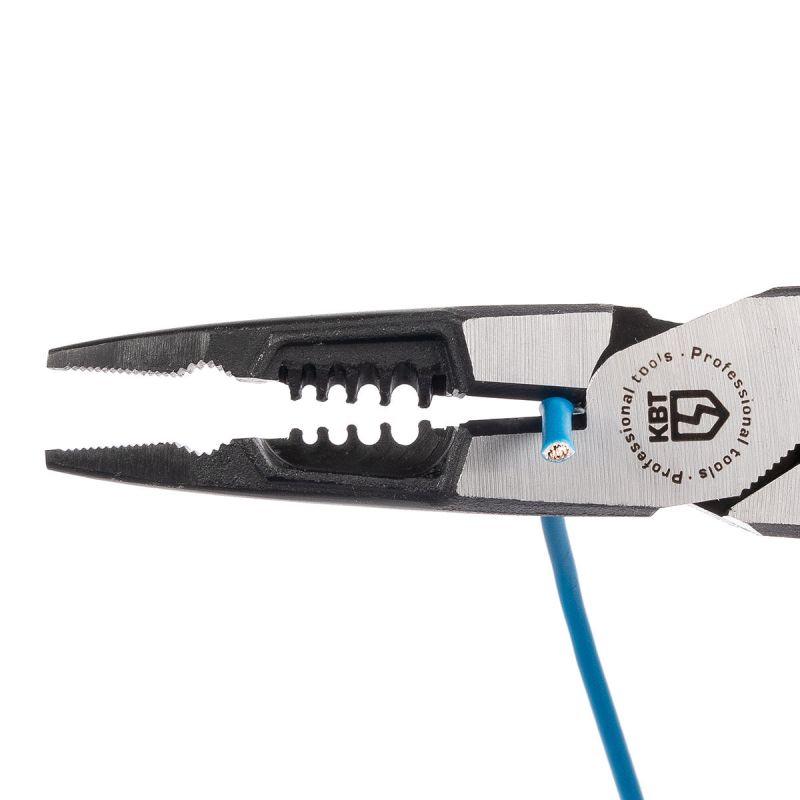  Длинногубцы диэлектрические многофункц. СТАНДАРТ 200мм КВТ 87298 фото в каталоге от BTSprom.by