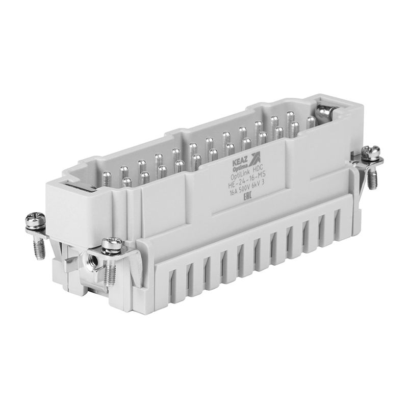 вилка optilink hdc-he-24-16-ms-(0.14-2.5) 500в кэаз 352266 от BTSprom.by
