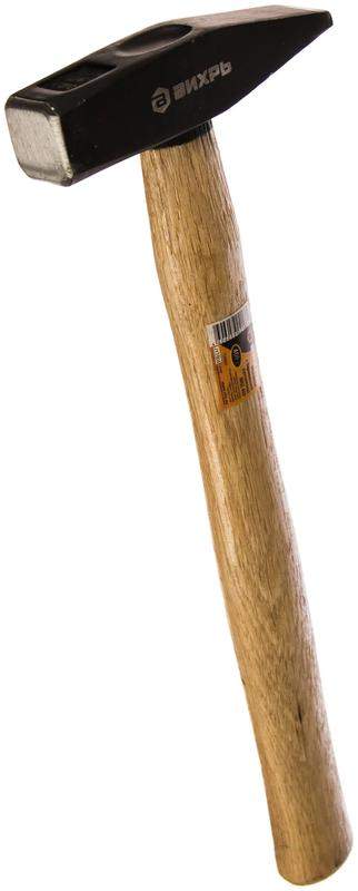молоток 400г квадр. боек деревянная ручка вихрь 73/6/8/2 от BTSprom.by