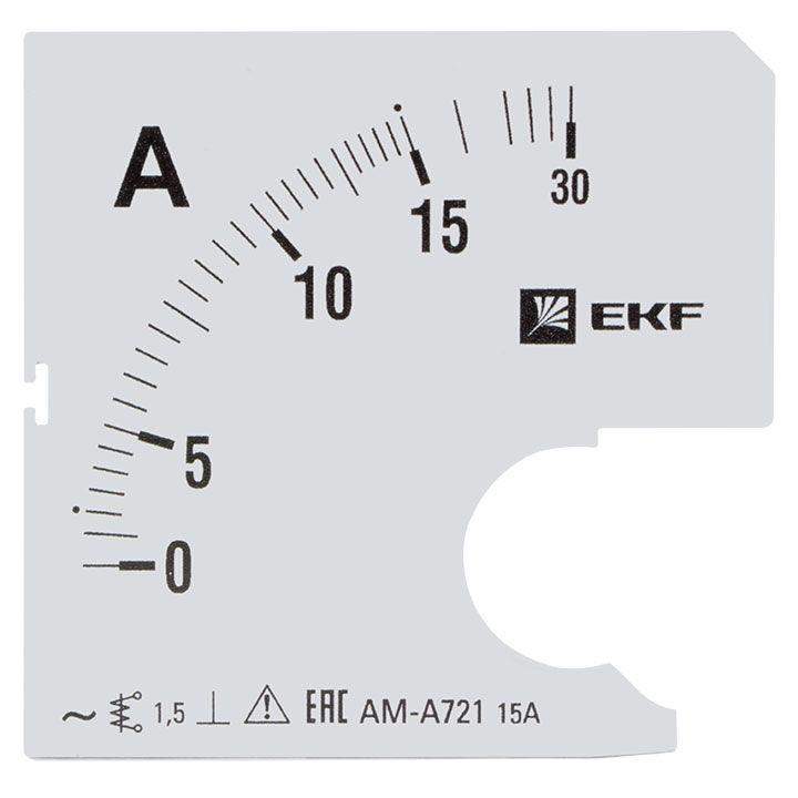 шкала сменная для a721 15/5а-1.5 proxima ekf s-a721-15 от BTSprom.by