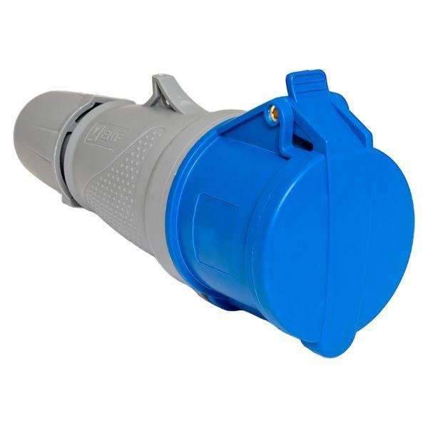  Розетка переносная 223 2P+PE 32А 220В IP44 PROxima EKF ps-223-32-220-PRO фото в каталоге от BTSprom.by